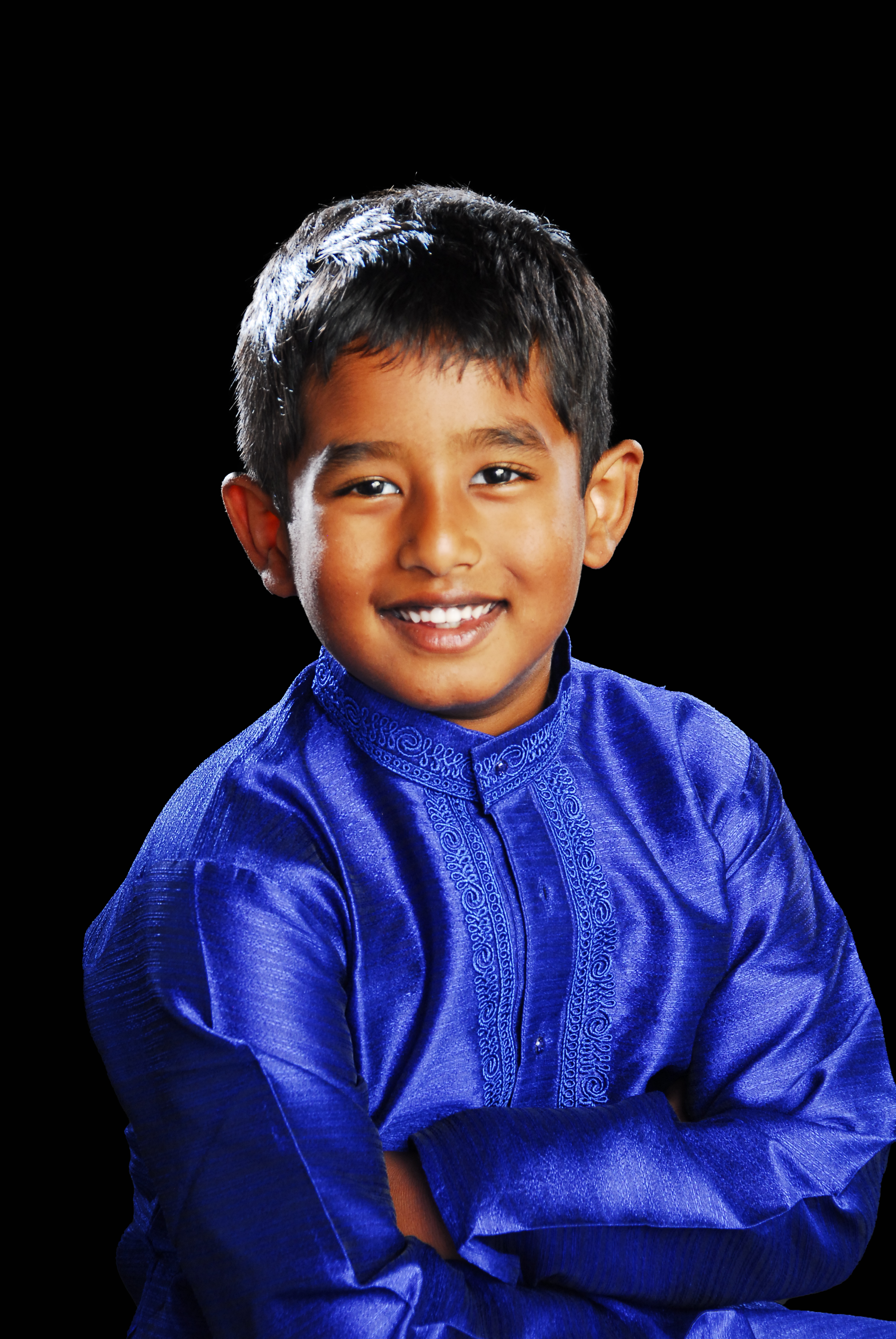 Krishna practicing karate